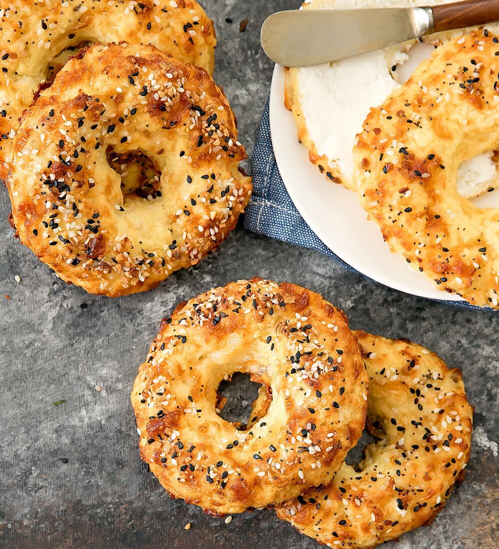 Low Carb Keto Cauliflower Bagels